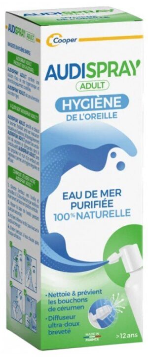 Audispray - Adulte Hygiène de l'Oreille 50 ml