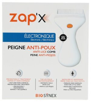 Zap'x - Peigne Anti-Poux Électronique