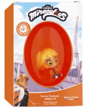 Le Comptoir Du Bain - Savon Miraculous Avec Figurine - Abricot - 75g