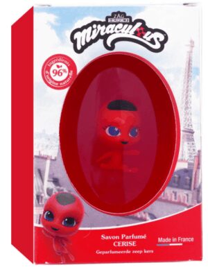Le Comptoir Du Bain - Savon Miraculous Avec Figurine - Cerise - 75g