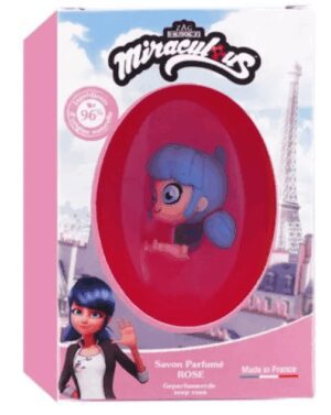 Le Comptoir Du Bain - Savon Miraculous Avec Figurine - Rose - 75g