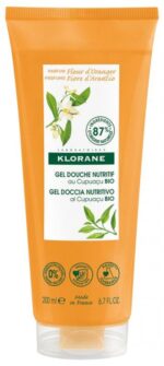 Klorane - Gel Douche Nutritif au Cupuaçu Bio Fleur d'Oranger 200 ml