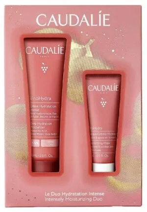 Caudalie - VinoHydra Coffret Crème Hydratation Intense 60 ml + Masque-Crème Hydratant 15 ml Offert