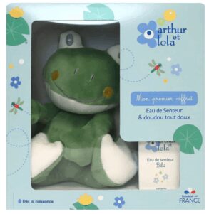 Arthur et Lola - Coffret Mon Doudou Tout Doux + Ma Première Eau de Senteur Dès La Naissance 50ml