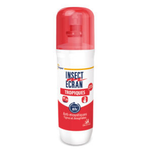 Insect Ecran - Anti-Moustiques Spray Répulsif Peau Spécial Tropiques 75 ml