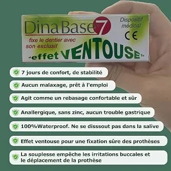 ADHÉSIF POUR DENTIER Gel Fixation Durable 7 – Image 3