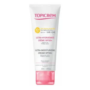 Topicrem - ULTRA - Hydratante - Crème SPF50+ - 40ml