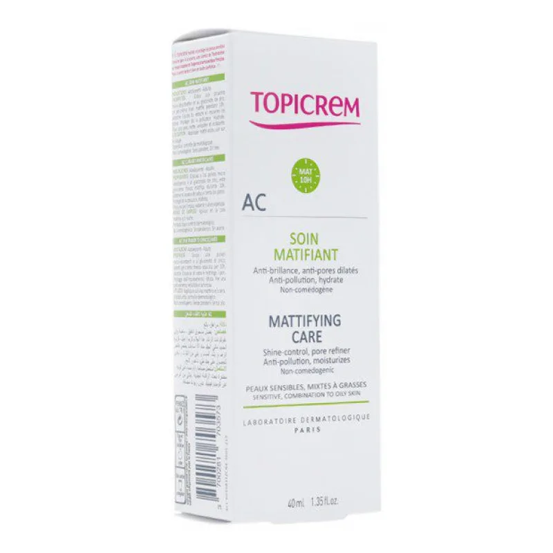 Topicrem - AC - Soin matifiant - 40ml