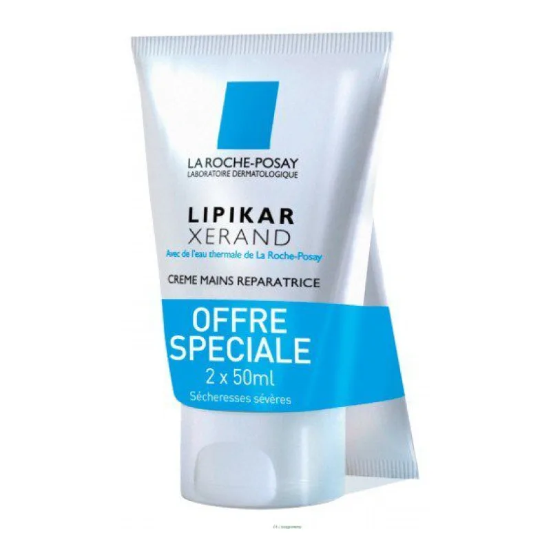 CRÈME MAINS Réparatrice Lot de 2 Ml la Roche X 50