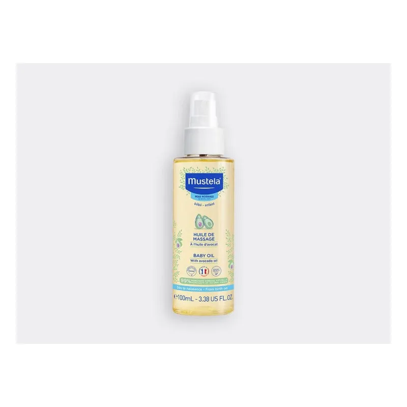 HUILE de Massage à L' D'Avocat Mustela