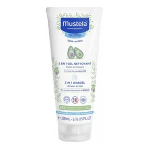 Mustela - Gel Nettoyant 2en1 à l'Avocat 200 ml
