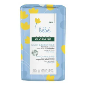Klorane - Bain bébé - Savon surgras doux - 250g
