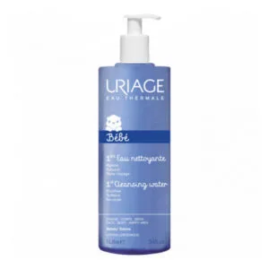 Uriage - eau thermale - Bébé - 1ère eau nettoyante - Apaise, adoucit, sans rinçage - Visage, corps, siège