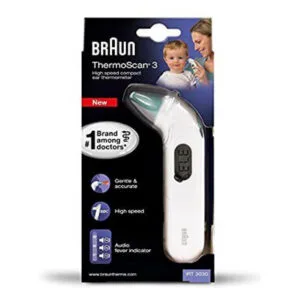 BRAUN - Thermoscan 3 Thermomètre Infrarouge