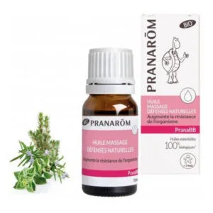Pranarom - PranaBB - Huile massage défenses naturelles - Augmente la résistance de l'organisme