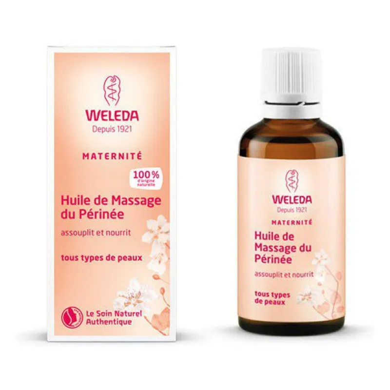 HUILE Maternité de Massage du Périnée Tous Weleda