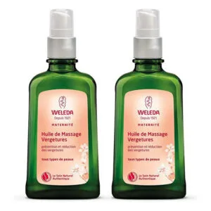 HUILE Maternité de Massage Vergetures Lot de Weleda X 200