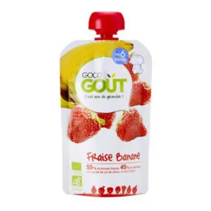 Good Goût - Fraise banane - BIO - 120g