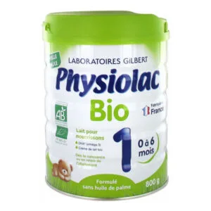 Laboratoires Gilbert - Physiolac BIO - 1 (0-6MOIS) - 800g