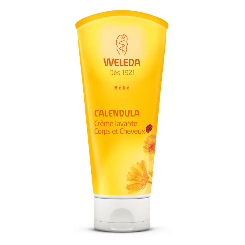 CRÈME Bébé Lavante Calendula Corps et Cheveux Weleda