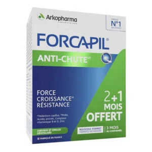 Arkopharma - Forcapil - Anti-Chute Lot de 3 x 30 Comprimés