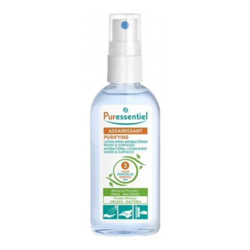 Puressentiel - Assainissant aux 3 huiles essentielles - Lotion spray purifiante - 250ml
