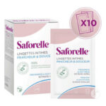 LINGETTES Intimes Fraicheur & Douceur 10 Saforelle