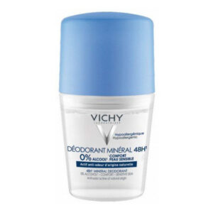 Vichy Laboratoires - Déodorant minéral 48H - 0% d'alcool - Confort peau sensible - 50ml
