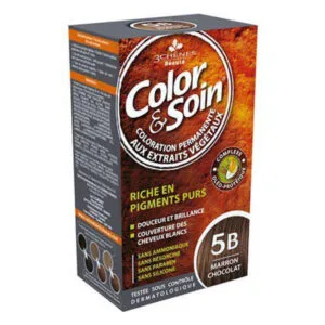 COLORATION Riche en Pigments Purs 5B Marron Chocolat Color & Soin 135ml