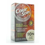 COLORATION Riche en Pigments Purs 10N Blond Platine Color & Soin 135ml