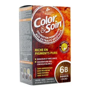COLORATION Riche en Pigments Purs 6B Marron Cacao Color & Soin 135ml