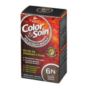 COLORATION Riche en Pigments Purs 6N Blond Foncé Color & Soin 135ml
