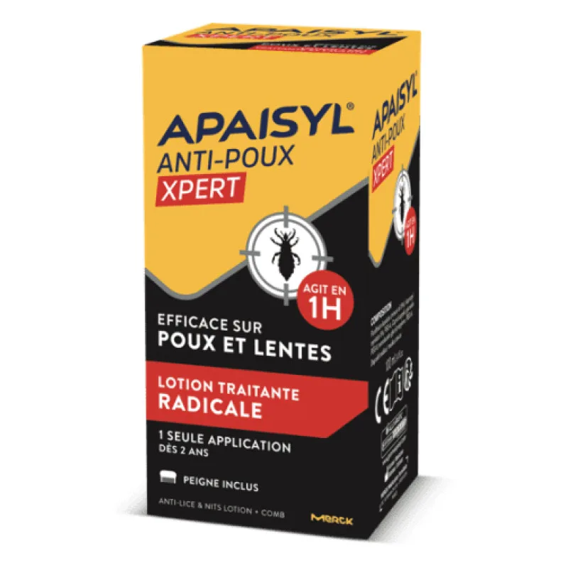 TRAITEMENT ANTI-POUX Apaisyl Xpert Procter & Gamble 100ml
