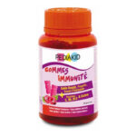 Laboratoires INELDEA - Pediakid - Gommes immunité - Arôme naturel framboise - 60 oursons