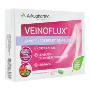 Arkopharma - Veinoflux - Jambes légères et toniques - 30 gélules