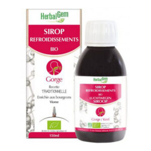 Herbalgem - Sirop refroidissements BIO - Gorge - 150ml