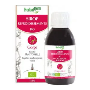 Herbalgem - Sirop refroidissements BIO - Gorge - 150ml