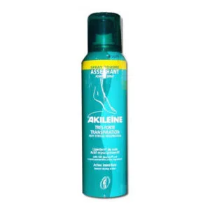 SPRAY Poudre Asséchant Très Forte Transpiration Action Akileïne 150ml
