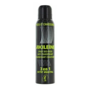 SPRAY Déo Pieds Anti Transpirant Assainissant Chaussures Akileïne 150ml