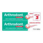 DENTIFRICE Classic Pâte Gingivale Lot de 2 Arthrodont X 75