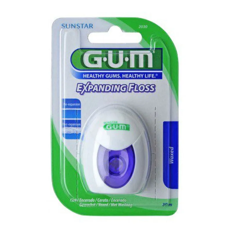 FIL DENTAIRE GUM Expanding Waxed Sunstar