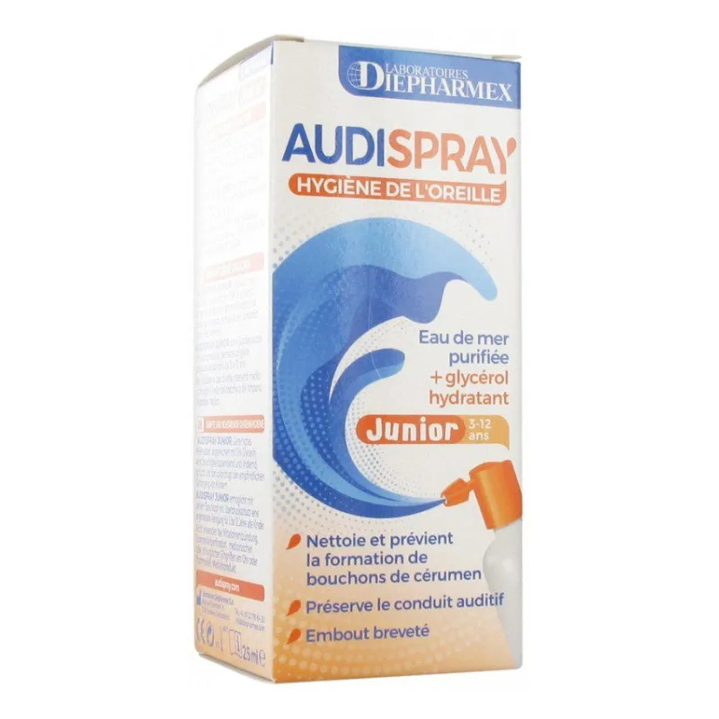EAU Hygiène de L'oreille de Mer Purifiée Audispray