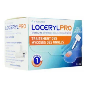TRAITEMENT Pro Traite les Mycoses des Ongles Avec Bouchon Loceryl