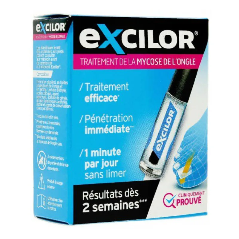 Excilor - Traitement de la mycose de l'ongle - Traitement efficace