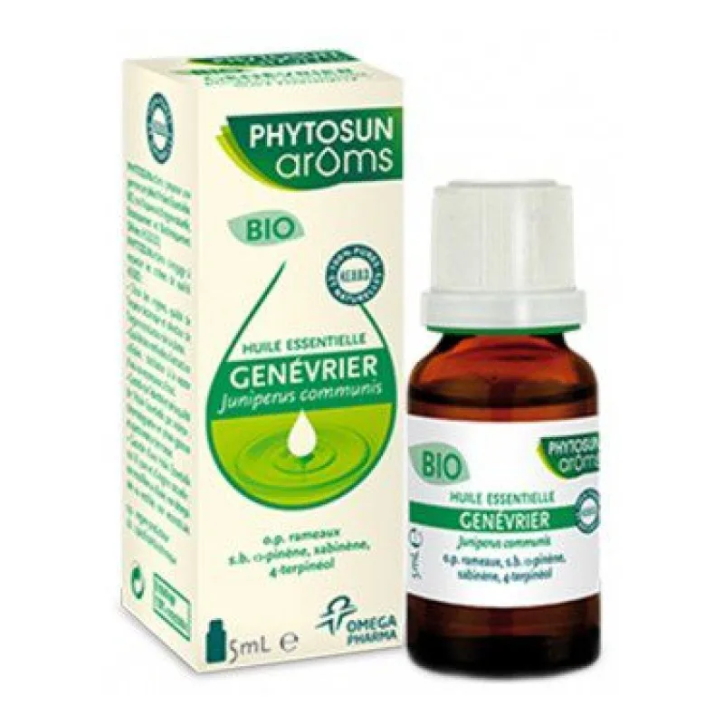 Omega Pharma - PHYTOSUN AROMS - Huile essentielle Genévrier - Juniperus communis - 5ml