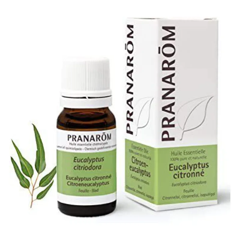 HUILE ESSENTIELLE 100% Pure et Naturelle Eucalyptus Citronné Pranarom 10ml