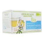 INFUSION Naturellement Aromatisée Sommeil Serein Saveur Orange Herbesan 20 Sachets
