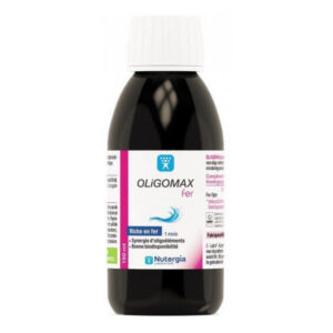 Nutergia - OLIGOMAX Fer - Riche en fer - Synergie d'oligoéléments, bonne biodisponibilité - 150ml