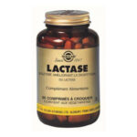 COMPLÉMENT ALIMENTAIRE Lactase Enzyme Améliorant la Digestion à Solgar 30 Comprimés