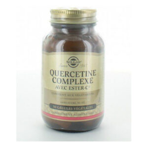 Solgar - Quercetine complexe avec Ester-C - Complément alimentaire - 50 gélules végétales